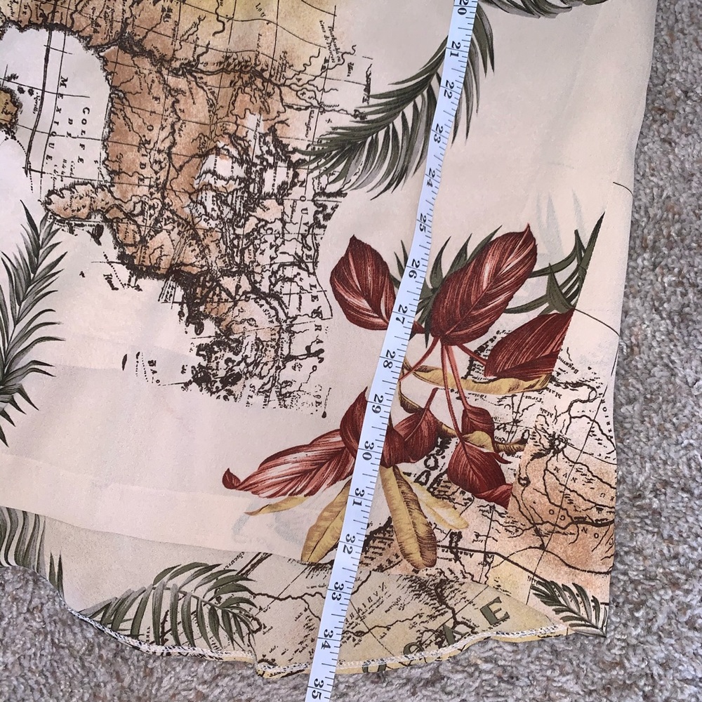 SOLD Vintage | Continent Globe Midi Straight Skirt - Picture 7 of 7